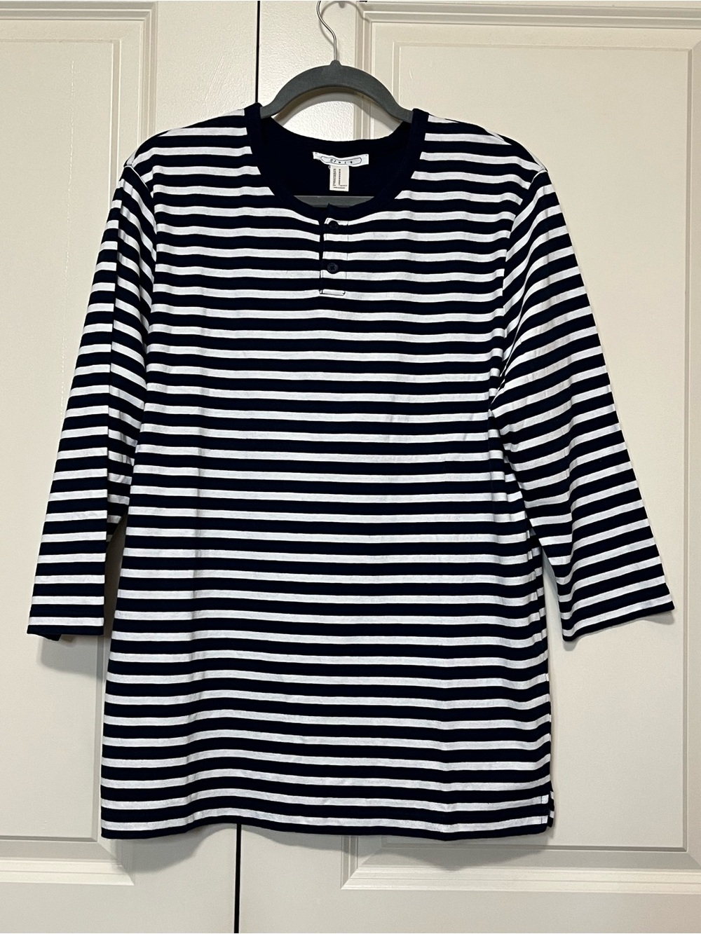 21men Navy Crewneck Top